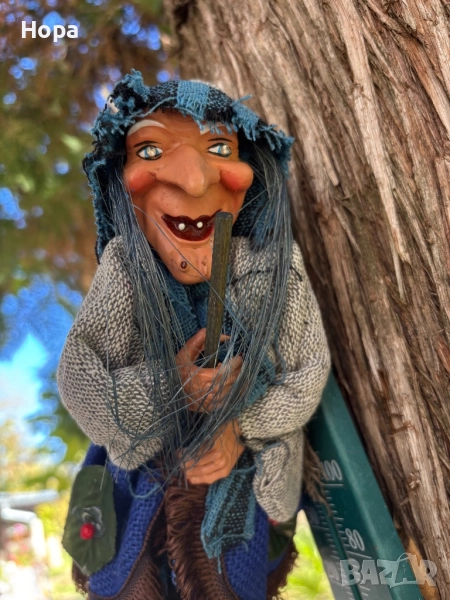 Висяща Баба Яга 30см., снимка 1