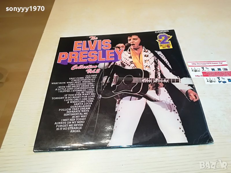 SOLD-the elvis presley-london england-2 плочи 0207221553, снимка 1