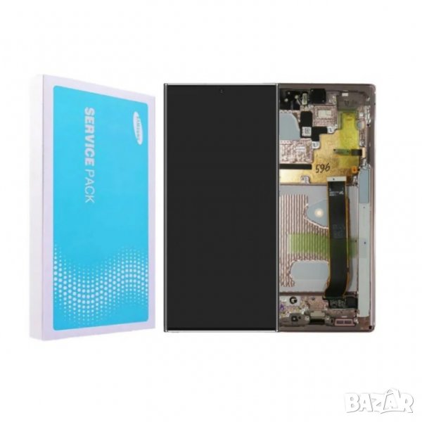 ДИСПЛЕЙ С ТЪЧ СКРИЙН SAMSUNG GALAXY NOTE 20 ULTRA 5G SM-N986F GH82-23622D ОРИГИНАЛЕН БРОНЗ / BRONZE , снимка 1