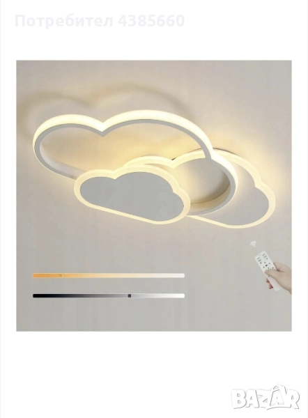 Лед лампа облак, снимка 1