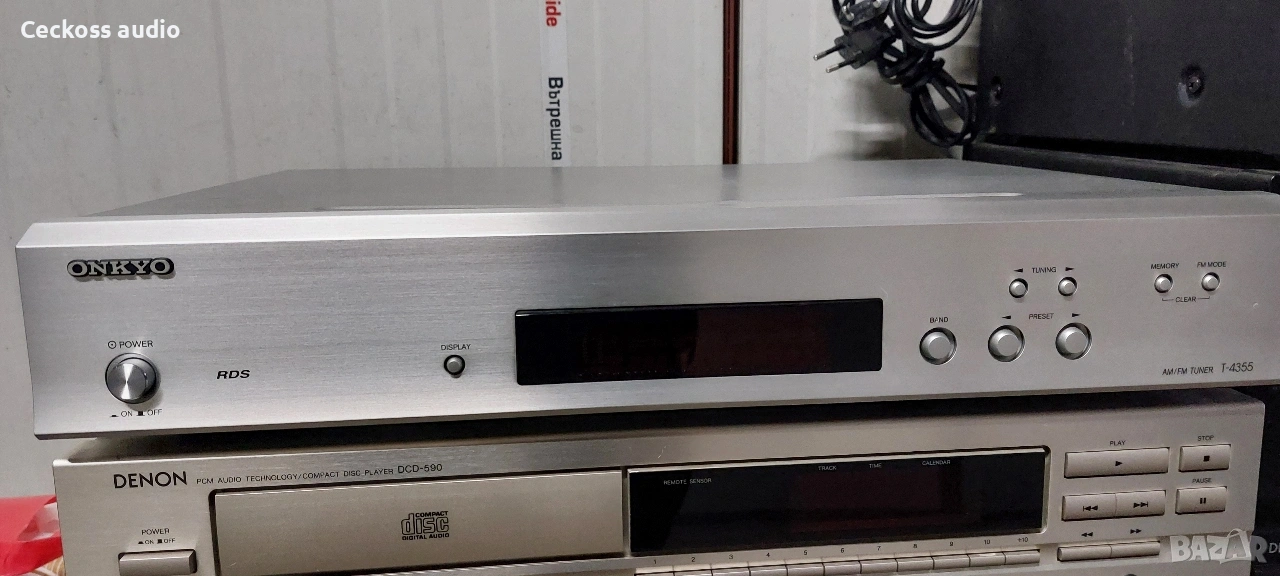 Тунер ONKYO T-4355 RDS, снимка 1