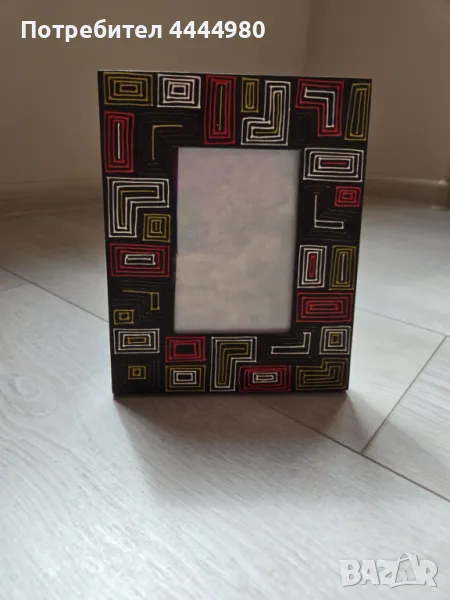 Рамка за снимка, бамбукова, тайландска, ръчна изработка !!, снимка 1