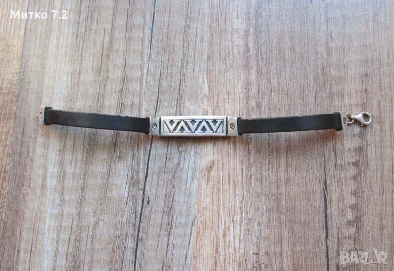 сребърна гривна - 26, снимка 1