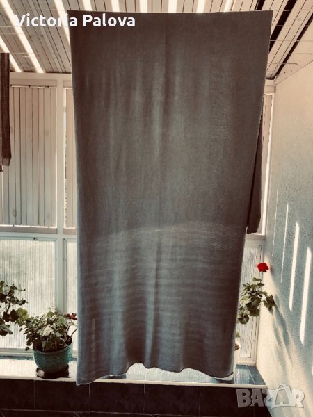 Голям нежен шал BENETTON 200/75см, снимка 1