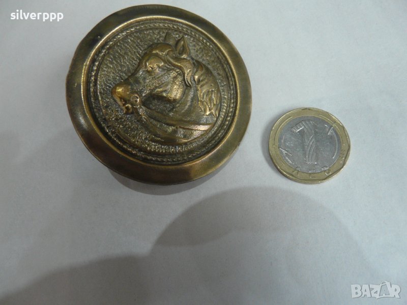  Стара апликация от конска сбруя , снимка 1