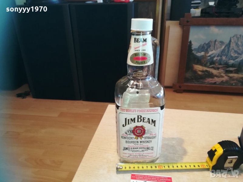 jim beam-BIG-празнo шише 0902211618, снимка 1