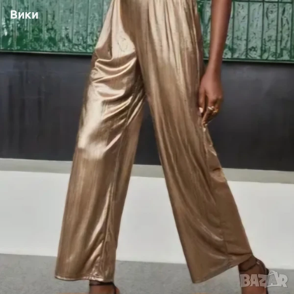 Нов, атрактивен дамски панталон, размер 44, снимка 1