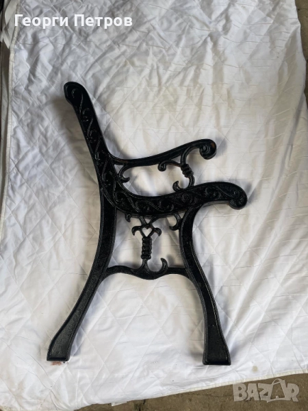 крака за пейки от алуминий/чугун, снимка 1