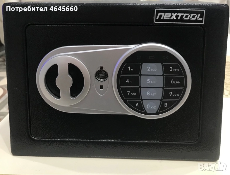 ЕЛЕКТРОНЕН СЕЙФ NEXTOOL HS-N17, снимка 1