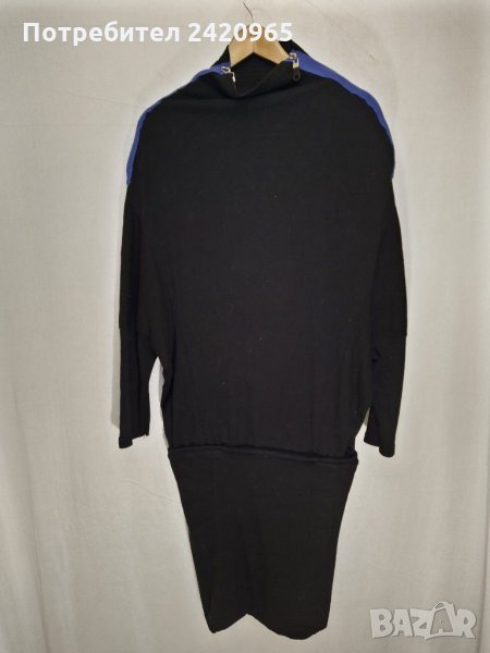 Екстравагантна рокля с ципове, снимка 1