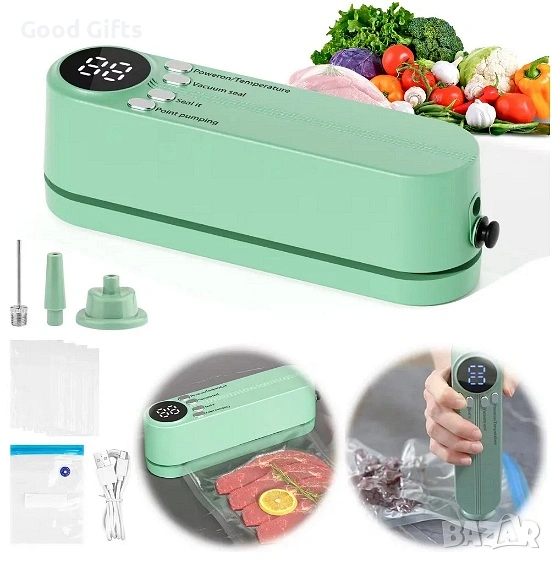 Смарт Вакуумен Уред 3в1 EV73256 – Свежест навсякъде с Вас (Безжичен и Преносим), снимка 1