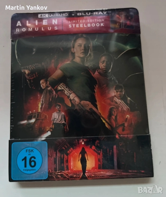 Alien Romulus 2024 UHD 4k blu ray steelbook пришълец ромул ultra hd стийлбук, снимка 1