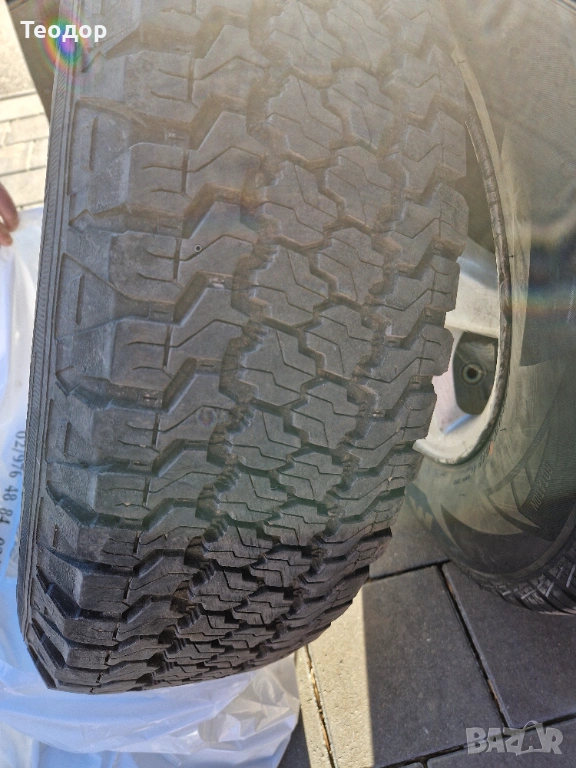 2 бр. Оф-роуд всесезонни джип гуми 225/75 R16. Good year, снимка 1