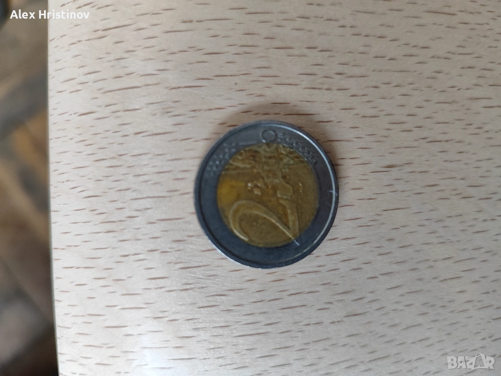 2€centa Данте Алигиери., снимка 1