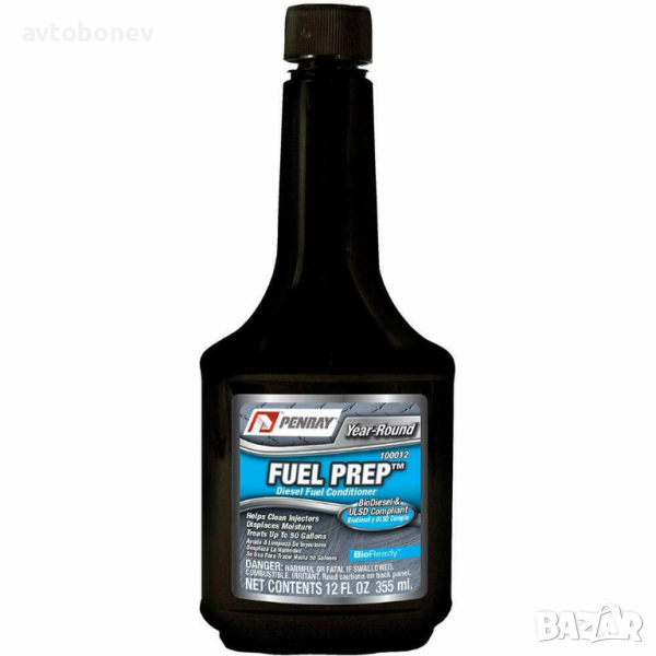 PENRAY FUEL PREP(USA)-комплексна добавка за дизелово гориво 355ml., снимка 1