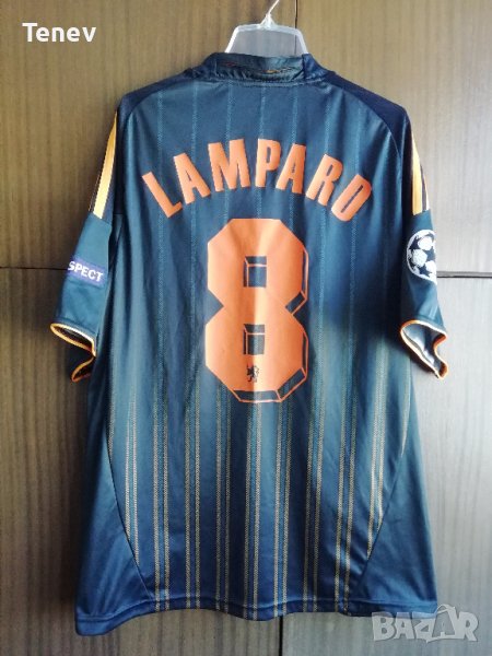 Chelsea Lampard Adidas оригинална футболна тениска фланелка Champions League Челси Лампард 2010/2011, снимка 1