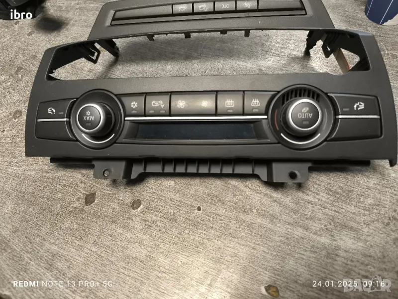 панел за климатик за BMW X5 E70 9193965, снимка 1