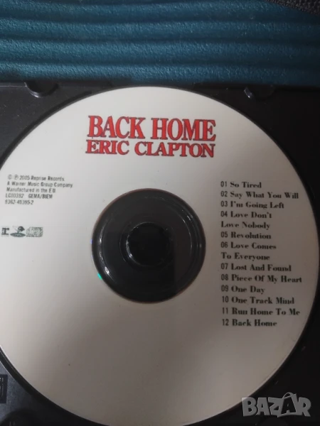Eric Clapton – Back Home - аудио диск музика, снимка 1