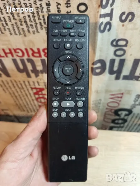 Дистанционно "LG"за ДВД Рекордер, снимка 1