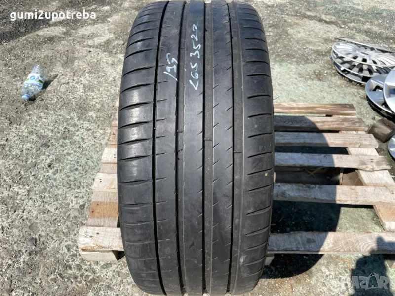 265/35/22 Michelin Pilot Sport 4S 2019г 5,5мм Единичка, снимка 1