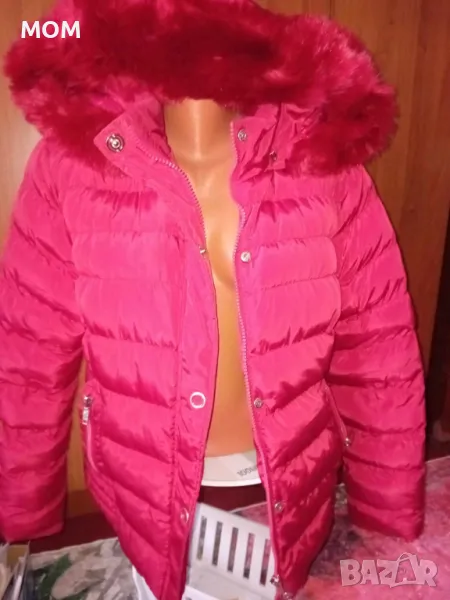 Дамско зимно яке и шапка, снимка 1