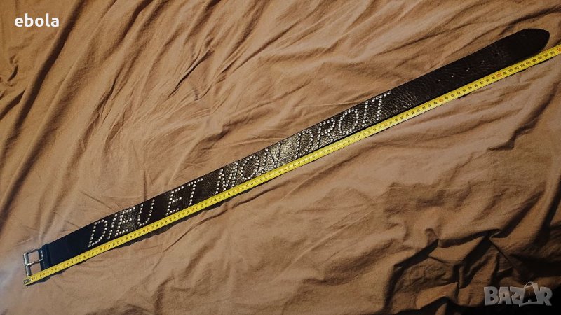 Английски колан - DIEU ET MON DROIT, снимка 1