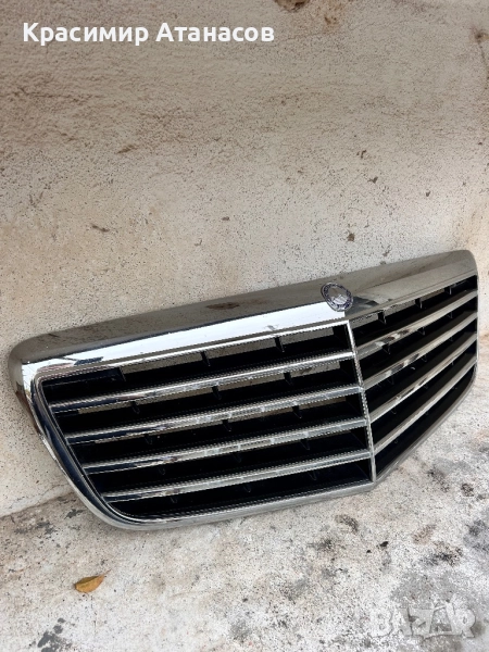 A2118801783. Решетка предна за Мерцедес Е-класа W211. фейслифт 2007-2009г, снимка 1