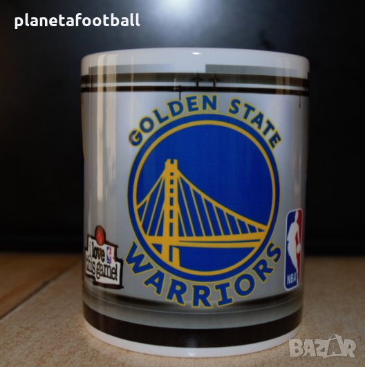 Уникална Баскетболна фен чаша с име и номер на Голдън Стейт Уориърс !Golden State Warriors!Чаши NBA!, снимка 1