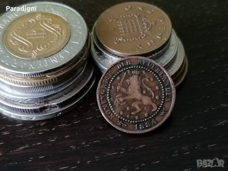 Монета - Нидерландия - 1 цент | 1884г., снимка 1
