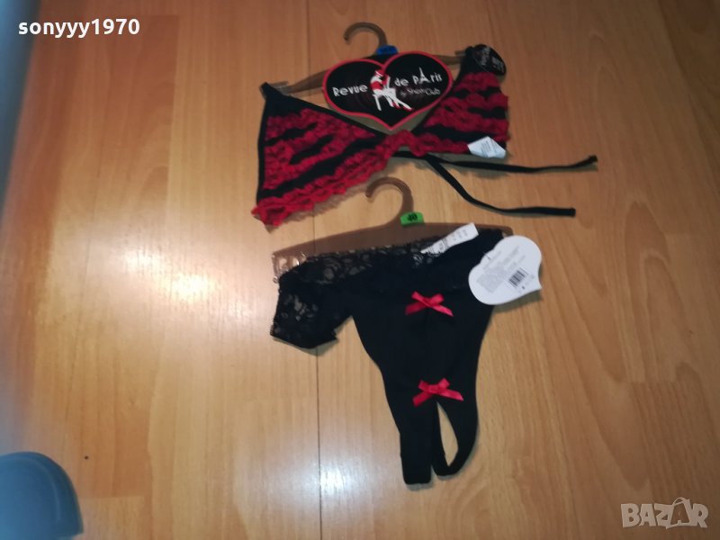 intimea 40/90b сутиен и бикини с отворено дъно 0301211858, снимка 1