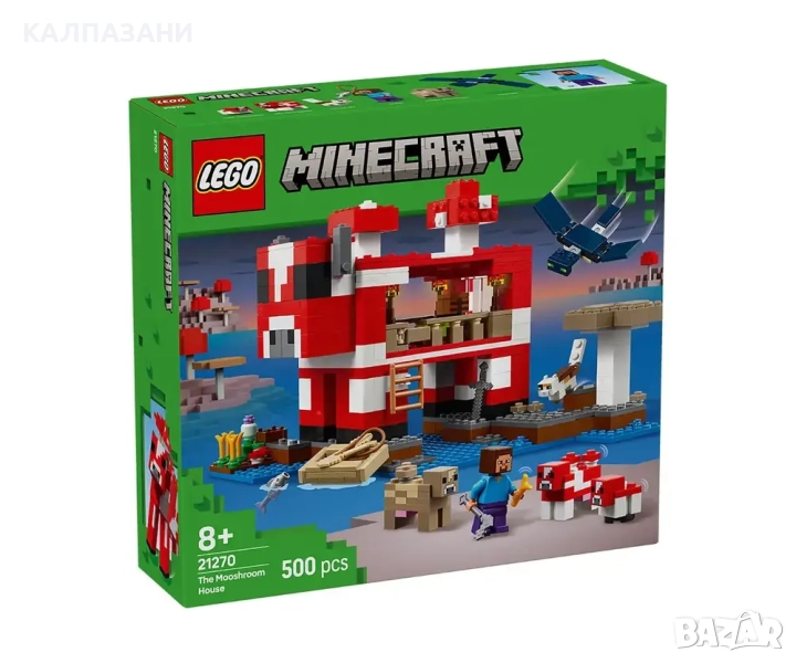 LEGO® Minecraft™ 21270 - Къщата на Муухоморка, снимка 1