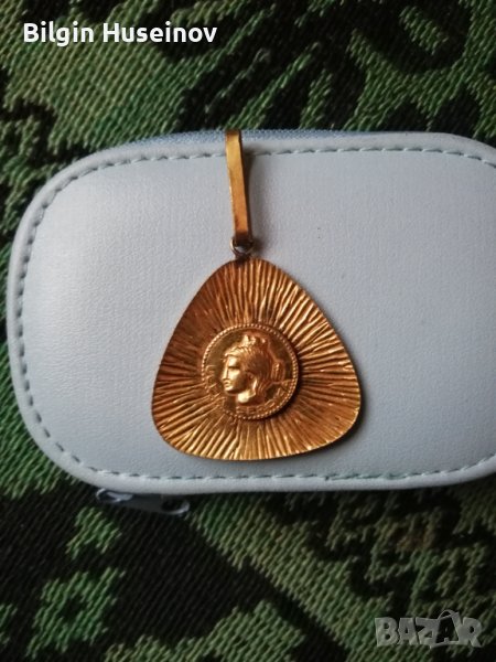 позлатен медальон ULPIA SERDICA, снимка 1