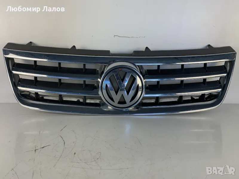 Решетка предна броня маска Vw Touareg (02-07) 7L6853651A, снимка 1