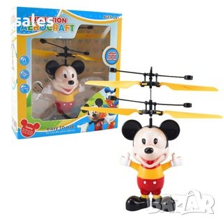 Летящ Мики Маус със сензор за движение, снимка 1