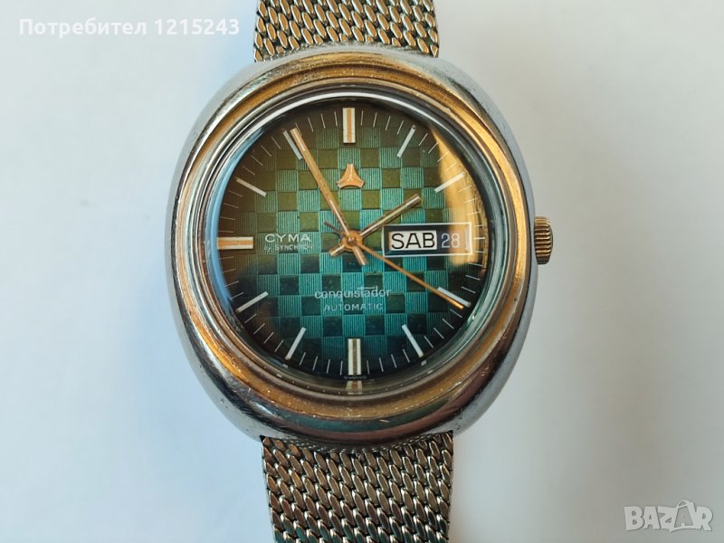 Cyma Conquistador vintage automatic, снимка 1