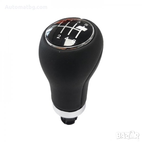Топка за скоростен лост Automat, 6 скорорсти, За Audi A3, A4, Black, снимка 1