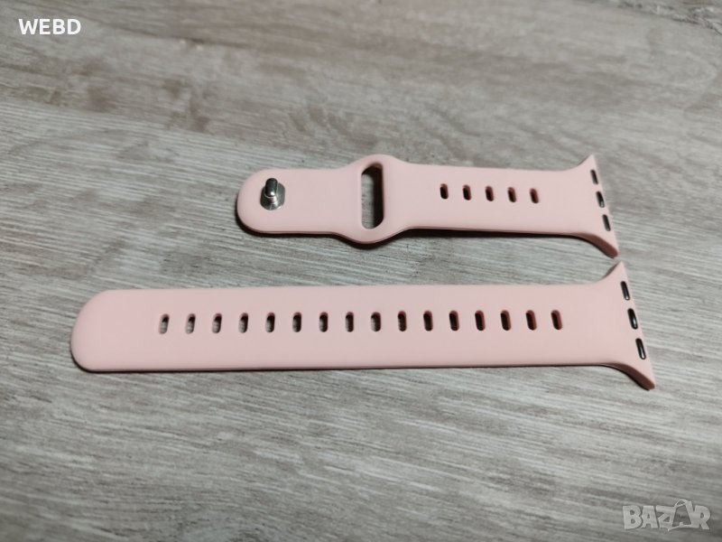 Силиконова каишка за Apple Watch Pink ML 38/40/41mm, снимка 1