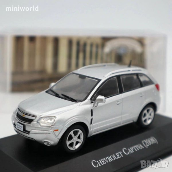 Chevrolet Captiva 2008 - мащаб 1:43 на IXO/Altaya моделът е нов в PVC дисплей-кейс, снимка 1