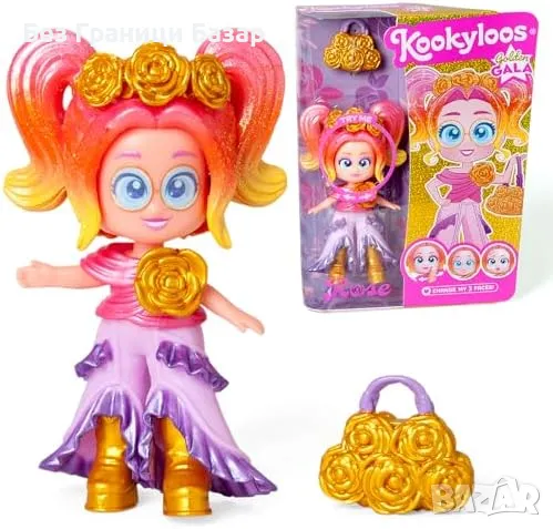 Нова Блестяща кукла Роуз от Golden Gala с аксесоари и модна чанта, снимка 1