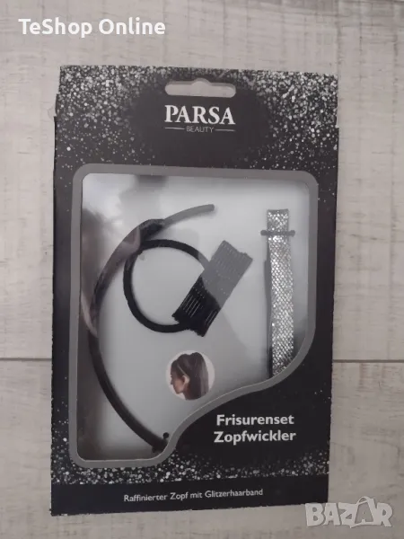 Комплект лента за коса+фиби+ластик Parsa налични 11 опаковки, снимка 1