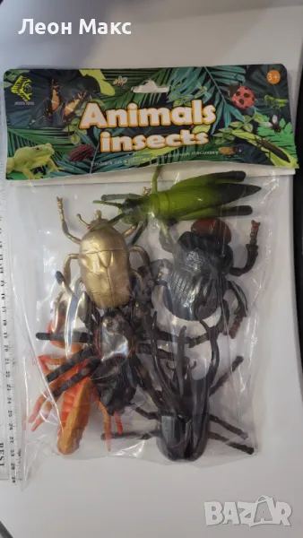 Фигурки на насекоми 6 в комплекта , снимка 1