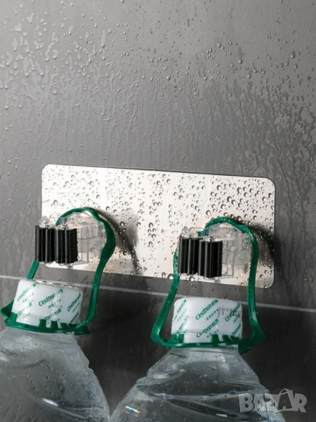 Стенен държач за четки, мопове и метли, снимка 1