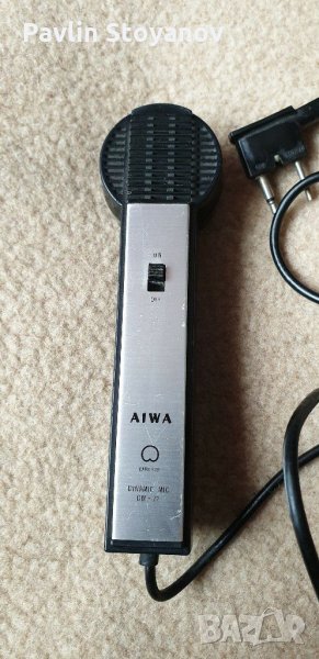 Оригинален японски микрофон AIWA DM-72 от 70те години, снимка 1
