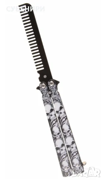 Тренировъчен джобен нож тип пеперуда , снимка 1