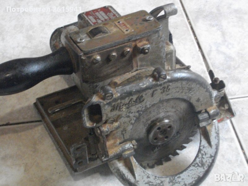 Mafell F35-2,5A-540W-0,7Ps-ф105мм-Реже 55мм-Немски Професионален/Промишлен Ръчен Циркуляр-Метален, снимка 1