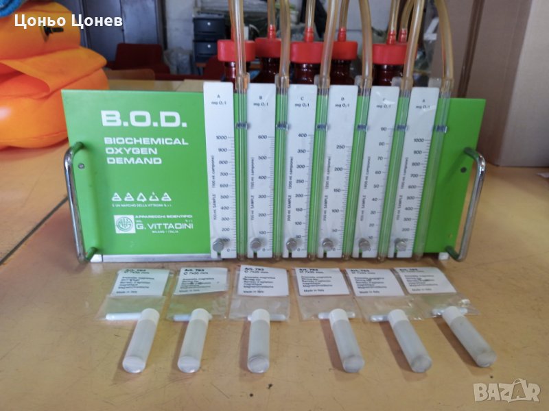 Апарат за анализ на БПК 5 -  Made in Italia, Milano. Производител – APPARECCHI SCIENTIFICI  S.r.l. G, снимка 1