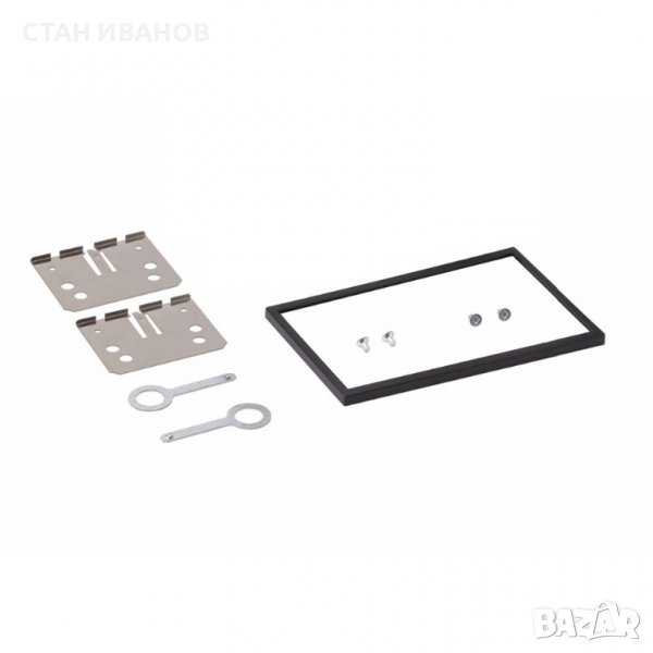Универсална адапторна рамка + планки и винтове за 2 DIN мултимедии, снимка 1