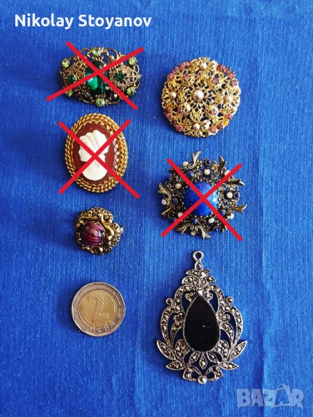 Стари брошки (Сет1), снимка 1