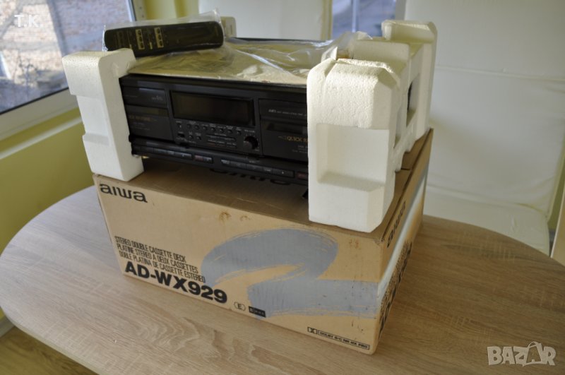 Aiwa AD-WX929 Double Cassette Deck , снимка 1