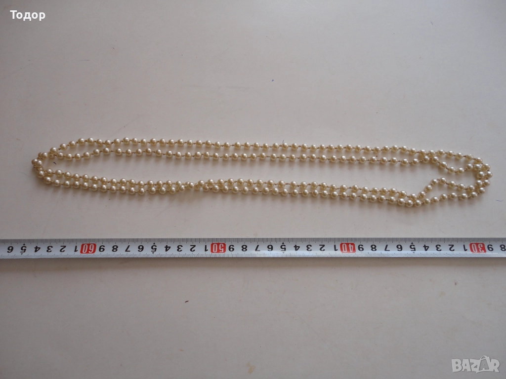 Колие гердан от перли 15 , снимка 1